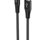Кабель Hoco X22 джек USB - джек USB Type-C , 5 А , 1 метр , чёрный