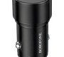 Автомобильное зарядное USB устройство ( 1 USB выход ) Borofone BZ19A , 18 Вт , 3 A , QC3.0 , чёрное