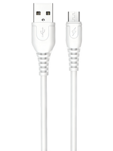 Кабель Letang LT-V8-47 джек USB - джек micro USB , 6 А , 3 метра , белый
