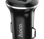 Автомобильное зарядное USB устройство ( 2 USB выхода ) Hoco Z1 , 2.1 A , чёрное