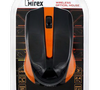 Мышь беспроводная Mirex 23704-W3030ORN , чёрно-оранжевая