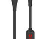 Кабель Hoco S4 джек USB - джек micro USB , 2.4 А , 1.2 метра , дисплей , чёрный