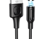 Кабель Borofone BX41 Amiable джек USB - джек Lightning , 2.4 А , 1 метр, магнитный Lightning, чёрный