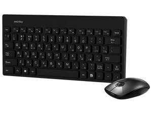 Беспроводной набор SmartBuy SBC-220349AG-K One клавиатура + мышь , чёрные