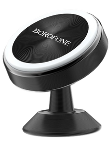 Автомобильный держатель для смартфона Borofone BH5 Platinum , магнитный , чёрный