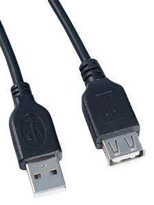 Кабель Perfeo U4501 джек USB - гнездо USB , 0.5 метра