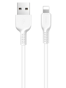 Кабель Hoco X20 Flash джек USB - джек Lightning , 2 А , 2 метра , белый