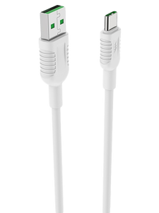 Кабель Borofone BX33 Billow джек USB - джек USB Type-C , 5 А , 1 метр , белый