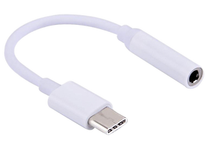Кабель AT джек USB Type-C - гнездо 3.5 , 10 см , для наушников