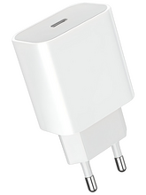 Сетевое зарядное USB устройство ( 1 Type-C выход ) Denmen DC06 , 20 Вт , 5 В , 3 A , белое