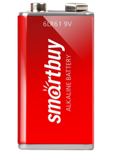 Батарейка крона алкалиновая 6LR61 SmartBuy Alkaline Battery BL1 , SBBA-9V01B