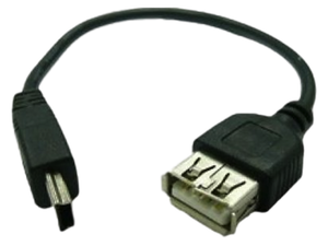 Кабель Орбита SB-1011 гнездо USB - джек mini USB , 10 см