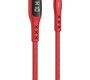 Кабель Hoco S6 Sentinel джек USB - джек micro USB , 2.4 А , 1.2 метра , дисплей , красный