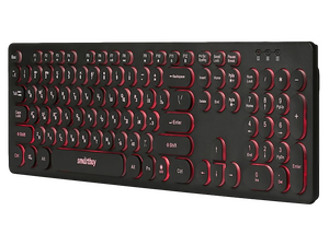 Клавиатура с подсветкой USB SmartBuy SBK-328U-K One , чёрная
