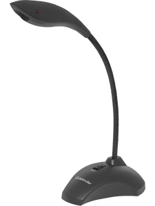 Микрофон для компьютера Defender MIC-115 , настольный , чёрный
