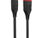 Кабель Borofone BX17 Enjoy джек USB - джек Lightning , 2 А , 1 метр , чёрный