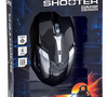 Мышь USB Perfeo PF_5020 Game Design , Shooter , чёрная
