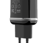 Сетевое зарядное USB устройство ( 2 USB выхода ) Borofone BA25A Outstanding , 5 В , 2.4 А , чёрное